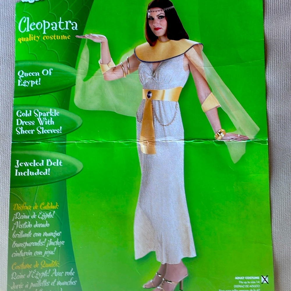 Cleopatra costume-adult